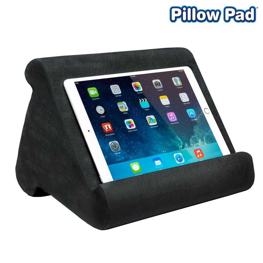 Pillow Pad Multi Angle Cushioned Tablet and iPad Stand Gray